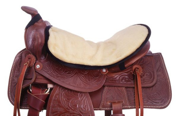 Western Seat Cover - Fleece - Für Komfort & Wärme - 61510