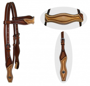 EE Tack Kopfstück - Two Tone Set - E-101