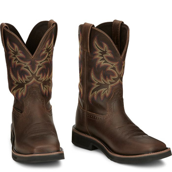 Kovbojské boty JUSTIN BOOTS Driller 11" Waterproof