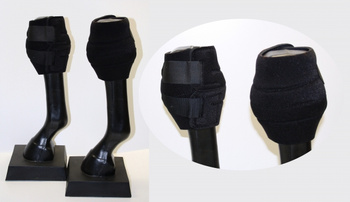 P.T. Knee Boot - (Paar) - SCHWARZ - Größe M