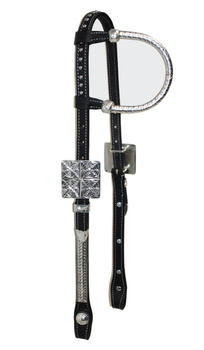 CE Classic Show Kopfstück - Sterling Silver Coated - 1 Ohr - AS6012