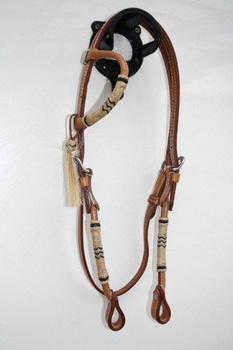 EE Tack Kopfstück - EE Leather - RH / Ts. - Einohr