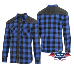 Shirt Stars&Stripes LUMBERJACK blue