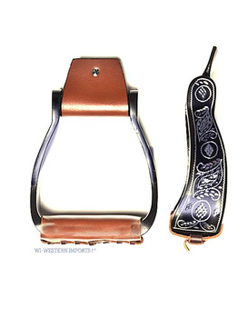 Stirrups WI Gravierte