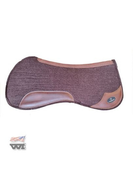 saddle pad filcowy wi supreme woolen butterfly / ciemnobrown