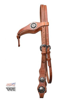 bridle wi knotted + conchas