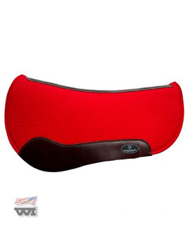 Saddle pad filcowy WI Roundskirt / crimson red