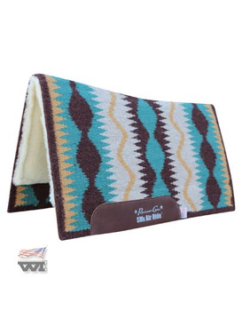 Saddle pad PROFESSIONAL'S CHOICE Serpetine / coffee