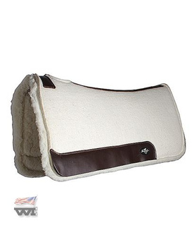 Saddle pad filcowy PROFESSIONAL'S CHOICE Cowboy Airride Woolen / tan
