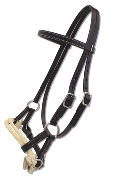 bridle bezbitwe lptrick typu sidepull
