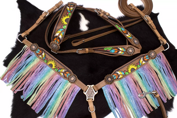 zestaw lptrick bridle + napierśnik / kolorowe
