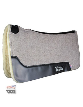 Saddle pad filcowy PROFESSIONAL'S CHOICE Cowboy Airride Woolen / szary