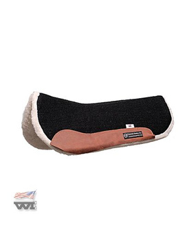 saddle pad csf wi comfort saddle fit sierra / black