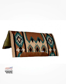 Saddle pad WI Dakota / natur-salbei