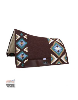 Saddle pad CSF WI Sonora / choco