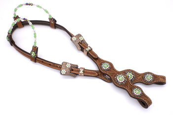 bridle lptrick z koralikowym naczółkiem