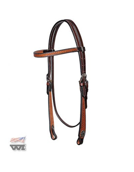 bridle wi xl-headstall / two tone