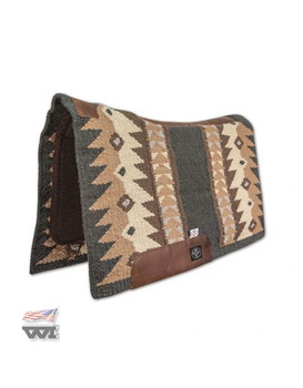 Saddle pad PROFESSIONAL'S CHOICE Fuse / charcoal-tan