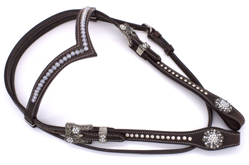 bridle lptrick z naczółkiem w kształcie litery v