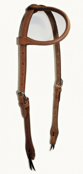 EE Tack Kopfstück Einohr - Herman Oak Leather - L-132
