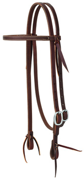 "WEAVER" - Kopfstück – Stirnband – 5/8´´ - Tie Ends – SS Buckle