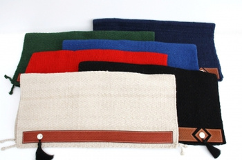Show blanket Lederbesatz & Conchos