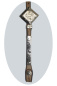 "CE Classic" Show Kopfstück - Sterling Silver Coated - 1 Ohr - AS6010