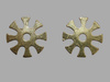 Sporenräder - Paarweise (2 Stück) - Durchmesser 29mm - 258432