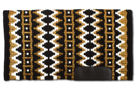 show blanket wełniany lptrick / brown