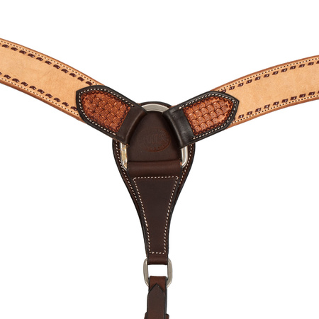 WESTERN BICOLOR BREASTPLATE