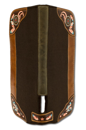 saddle pad anatomiczny lptrick / brown