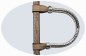 CE Classic Show Kopfstück - Sterling Silver Coated - 1 Ohr - AS6006
