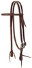 "WEAVER" - Kopfstück – Stirnband – 5/8´´ - Tie Ends – SS Buckle