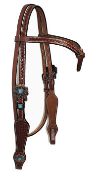 "EE Tack" Show Kopfstück - Fut. Stirnband - N-1079