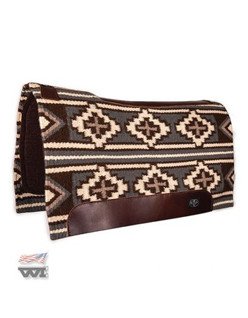Saddle pad PROFESSIONAL'S CHOICE Fuse / charcoal-chocolate