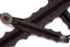 zestaw lptrick bridle + napierśnik / ciemnobrown z futrem