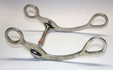 "KS" SS B. Allen Shank Bit – Copper Roller – Show - 5 '' od. 5,5 '' (25114)