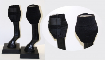 P.T. Knee Boot - (Paar) - SCHWARZ - Größe M