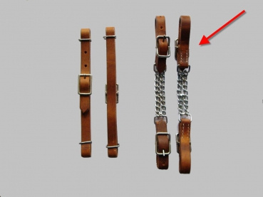 EE Tack - Kinnkette - doppelt - Harness
