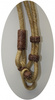 Romal Reins - Natur mit Braun Braiding - AE-168