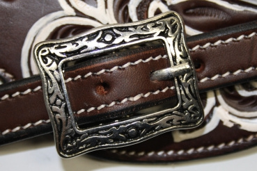 Sporenriemen - US Leder - AK-162