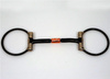 BS/GS B. Allen D-Ring Snaffle Bit - Show mit Silber - 5 '' oder 5,5 '' Breite