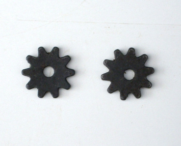 Sporenräder - Black Iron - Paarweise (2 Stück) - Durchmesser 22 mm