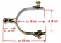 KS SS Engraved Ball Short End Spurs (35054)
