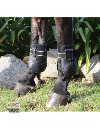 Protective boots tylne PROFESSIONAL´S CHOICE Leather rear / czarne