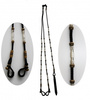 Romal Reins - mit Silber - DUNKEL - Extra Heavy