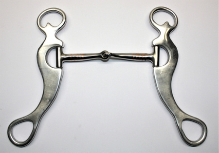 "KS" Alu Shank Snaffle Bit  - (283820)