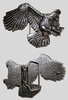 "ILC" Belt Buckle - Fighting Eagle - 1770-53