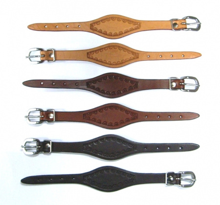 Hobble Strap´s - US Leder – Punziert - WX-7016 - Paarweise