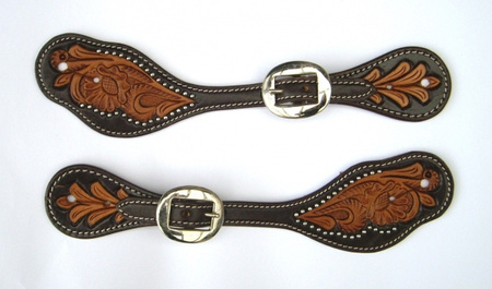 "EE Tack" Sporenriemen - US Leder - L-147